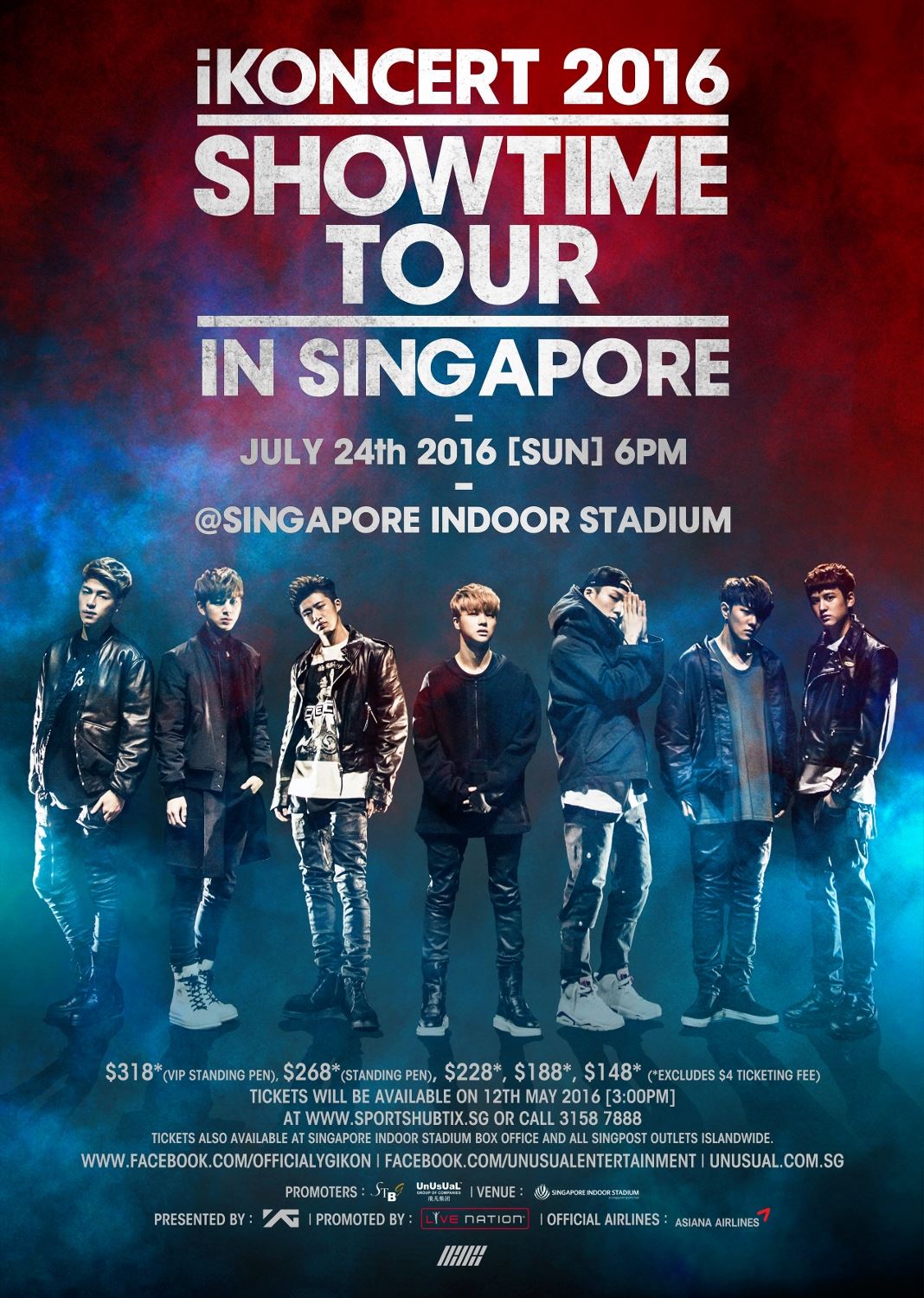 ikon concert poster